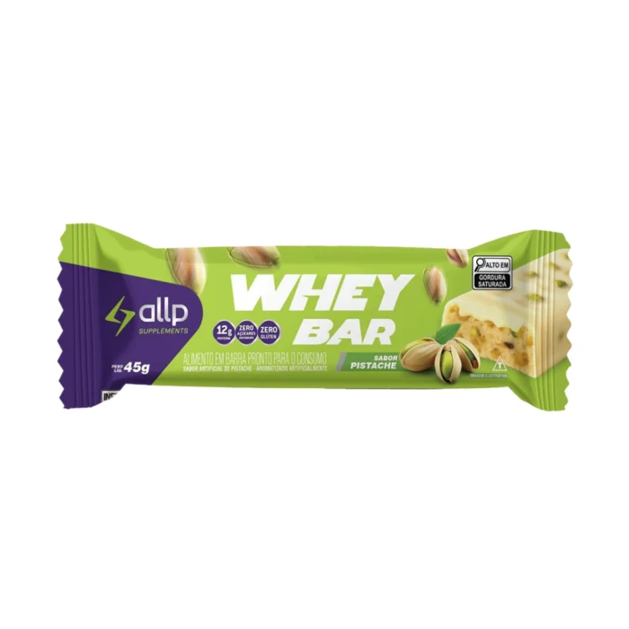 Whey Bar Pistache 12 unidades x 45g - Imagem 3