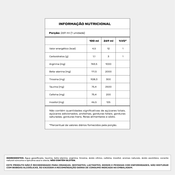 Pack Com 6 Allp Energy Maçã Verde 269ml - Imagem 4