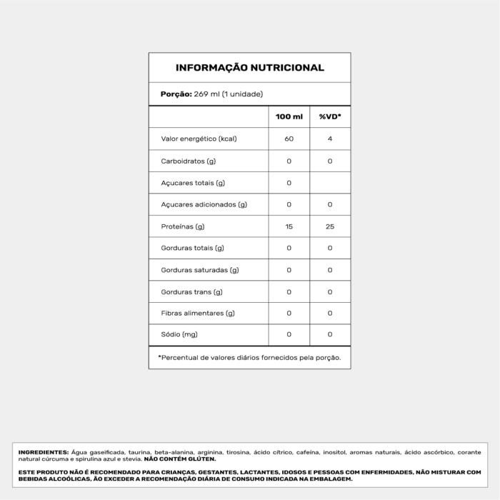 Pack Com 6 Allp Protein  Maçã Verde  269ml - Imagem 4