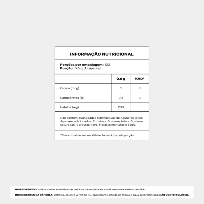 Cafeina 200mg - 120cp - Allp Supplements - Imagem 3