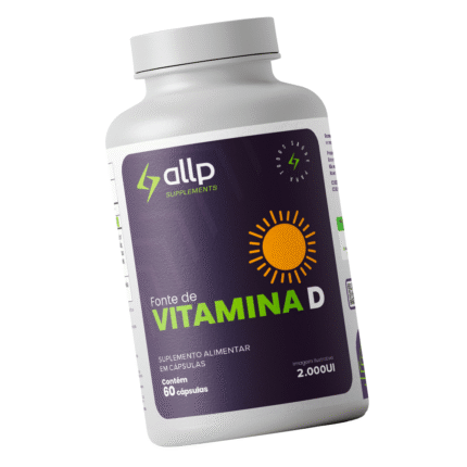 Vitamina D 2.000ui 60cp - Allp Supplements