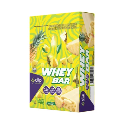 Whey Bar Abacaxi 12 unidades x 45g