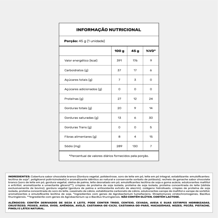 Whey Bar Abacaxi 12 unidades x 45g - Imagem 5