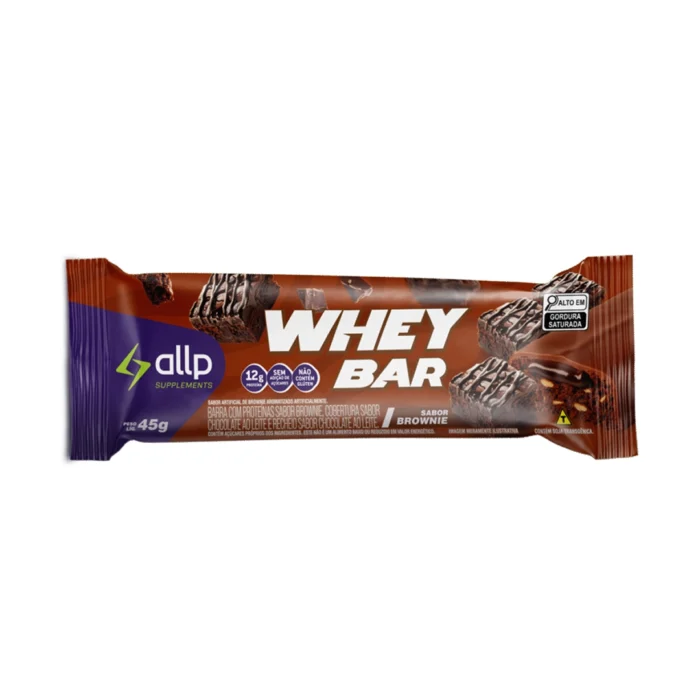 Whey Bar Brownie 12 unidades x 45g - Imagem 3