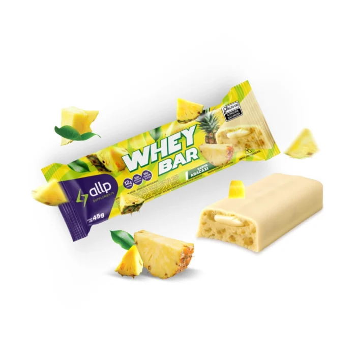 Whey Bar Abacaxi 12 unidades x 45g - Imagem 4