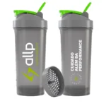 Coqueteleira Allp Supplements 600ml - CINZA