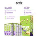 Kit Lanche Inteligente - Whey Bar Pistache + Allp Energy Maça Verde - Imagem 2