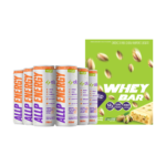 Kit Lanche Inteligente - Whey Bar Pistache + Allp Energy Frutas Tropicais