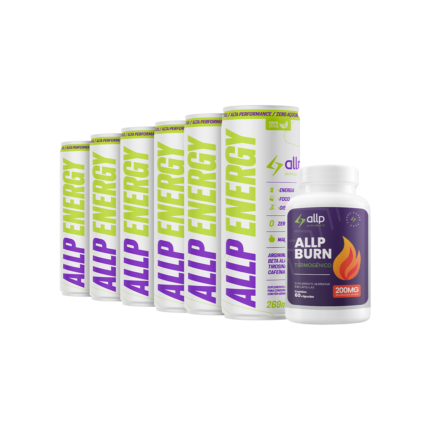 Kit Booster Metabólico - Allp Burn e Allp Energy Maça Verde