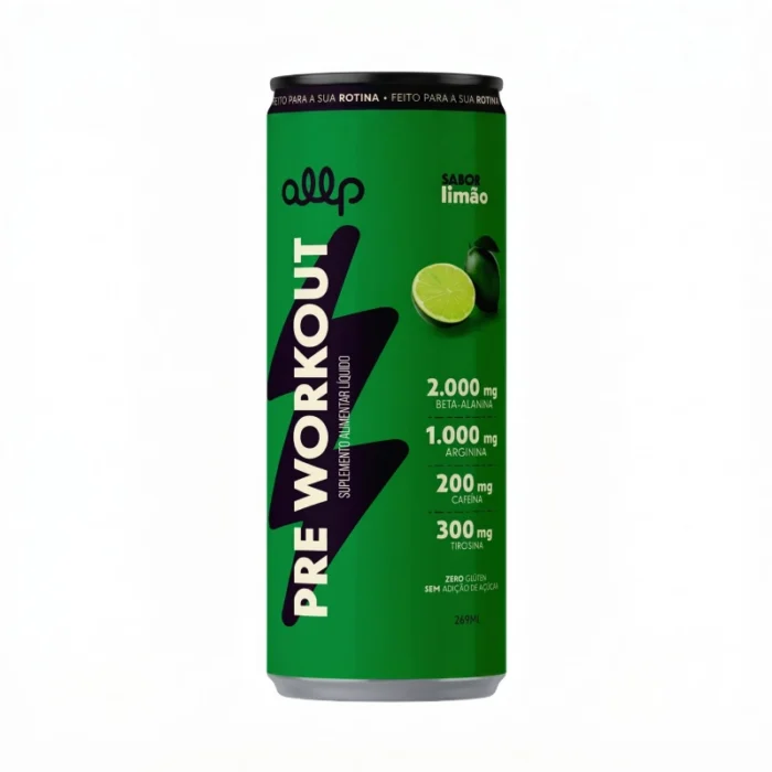 Pack com 6 Pré-Workout Limão 269ml - Imagem 2
