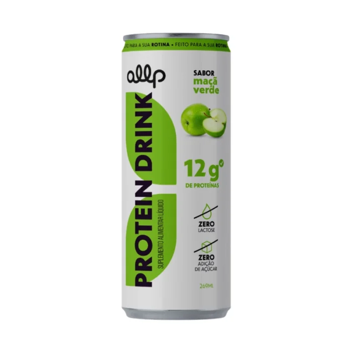Pack com 6 Protein Drink Maçã Verde 269ml - Imagem 2