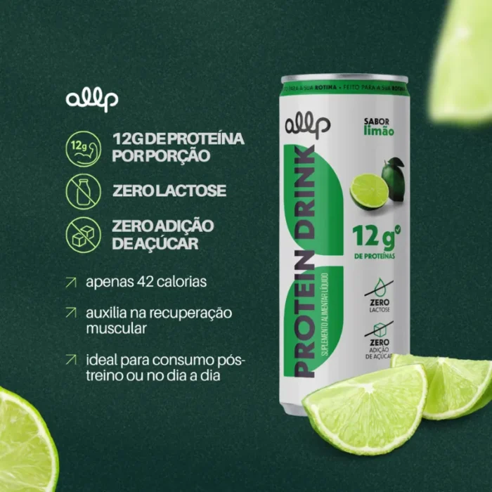 Pack com 6 Protein Drink Limão 269ml - Imagem 3