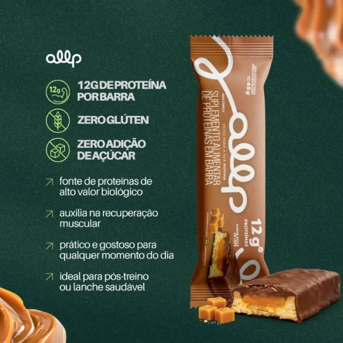 Whey Bar Doce de Leite 12 unidades x 45g - Imagem 3