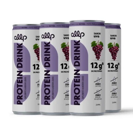 Pack com 6 Protein Drink Uva 269ml