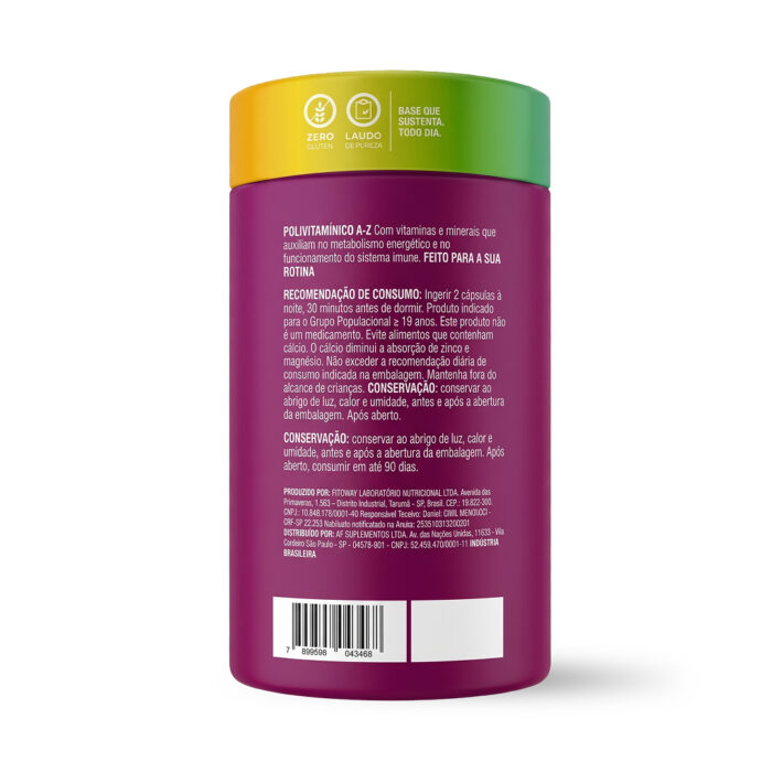 Multivitaminico ALLP FEM 60cp - Allp Supplements - Imagem 2