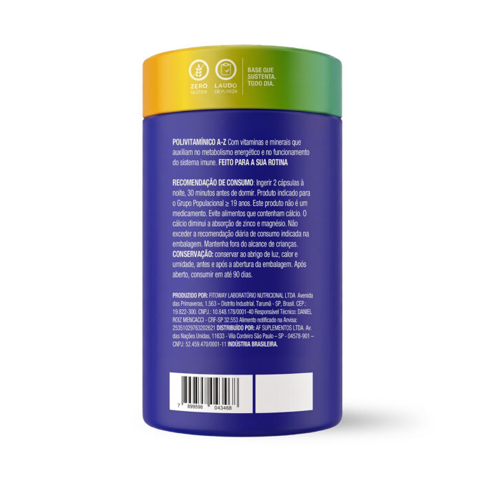 Multivitaminico ALLP MEN 60cp - Allp Supplements - Imagem 2