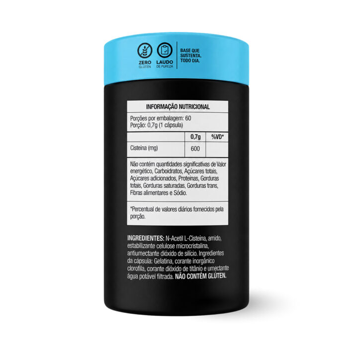 Acetilcisteina NAC  60cp - Allp Supplements - Imagem 3