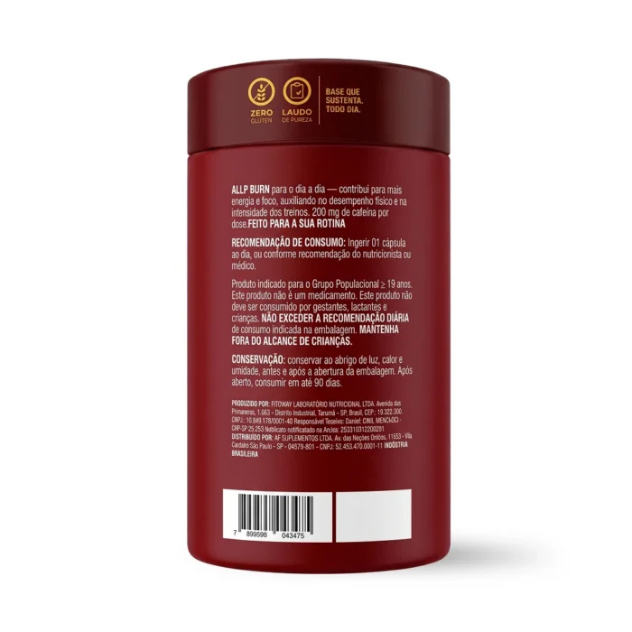 Allp Burn 60cp - Allp Supplements - Imagem 2