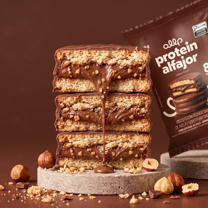 Alfajor Protein Avela 12 x 45g - Imagem 3
