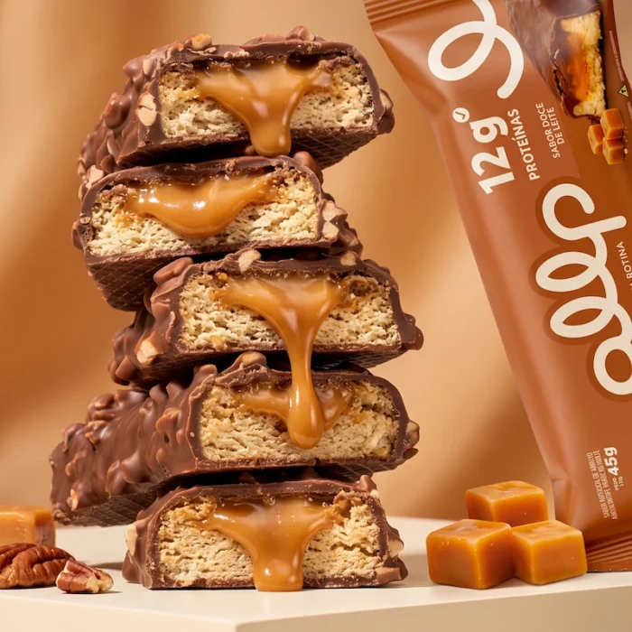 Whey Bar Doce de Leite 12 unidades x 45g - Imagem 3